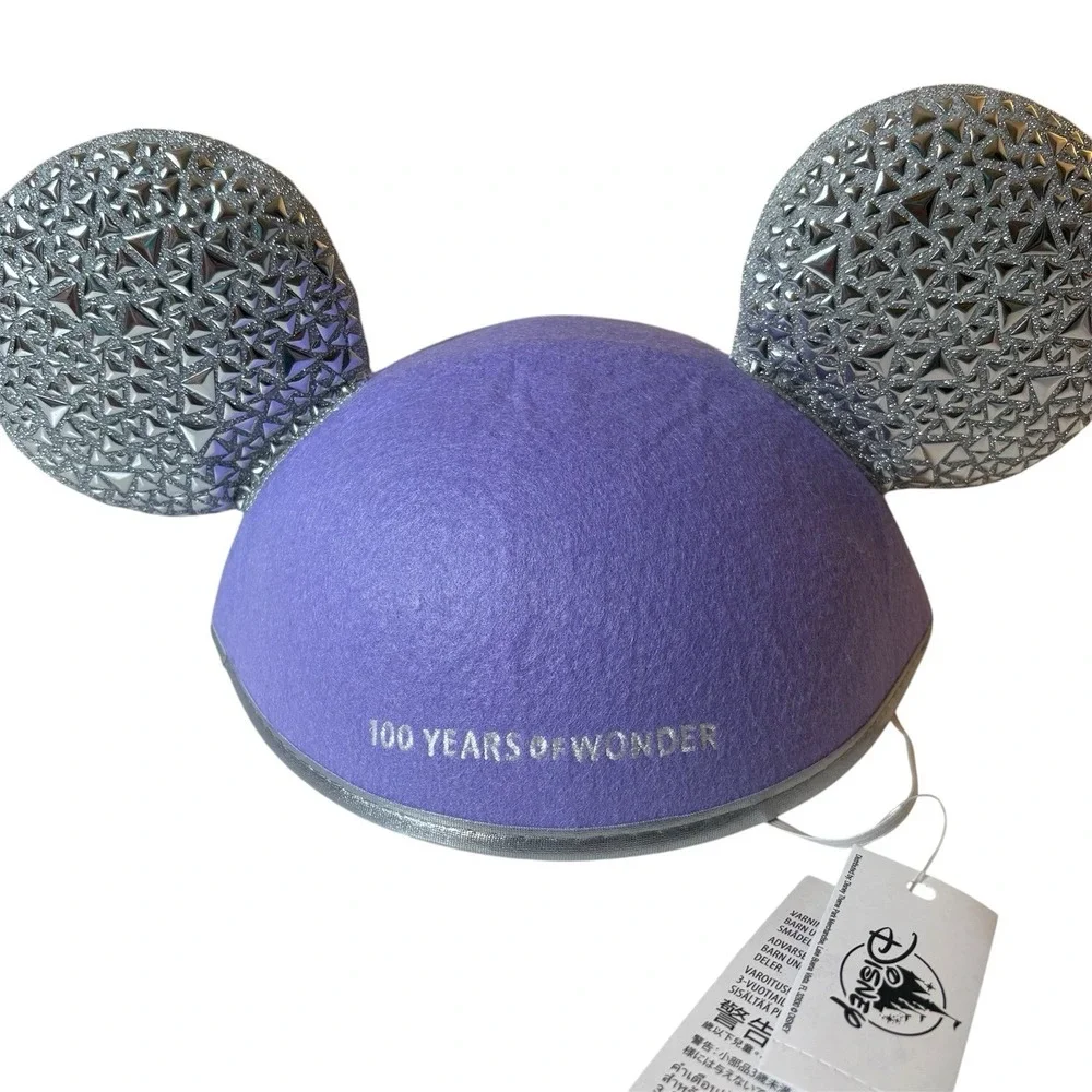 NWT - Disney Parks 100 Years Of Wonder Mickey & Minnie‎ Mouse Ear Hat 2023
